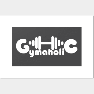 Gymaholic - gym motivational t-shirt for workout Posters and Art